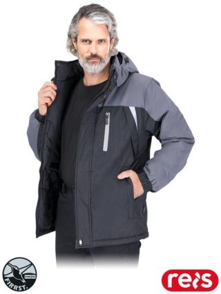 Kurtka zimowa OSVALD REIS szara
