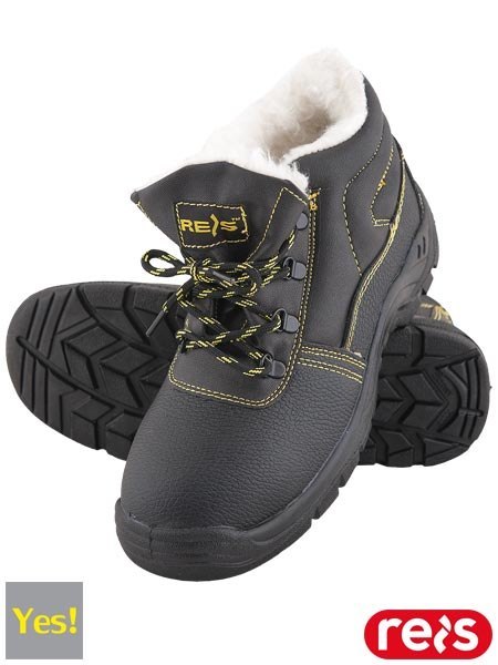 Trzewik roboczy zimowy YES S3 ocieplany