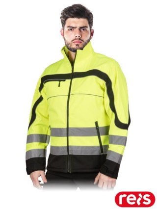 Kurtka robocza SOFTSHELL NEMO z odblaskiem