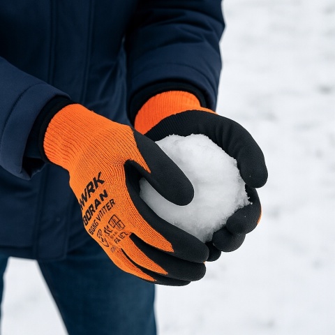 Rękawice ocieplane BORA WINTER rękawiczki robocze zimowe