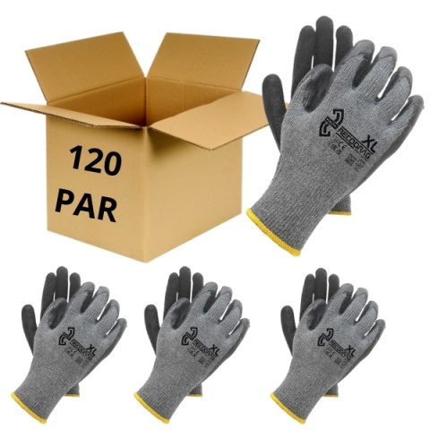 Rękawice robocze powlekane lateksem RECODRAG