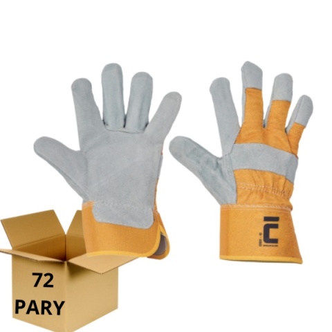 Rękawice robocze skórzane monterskie EIDER Rękawice robocze skórzane monterskie EIDER