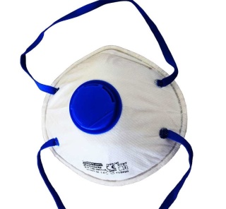 Półmaska FFP2 z zaworkiem maska przeciwpyłowa